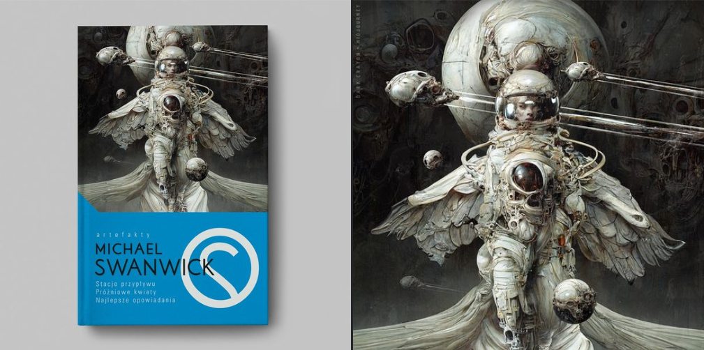 News Sztuczna inteligencja pomaga tworzy� ok�adki ksi��ek. Oto efekt wsp�pracy AI i polskiego grafika