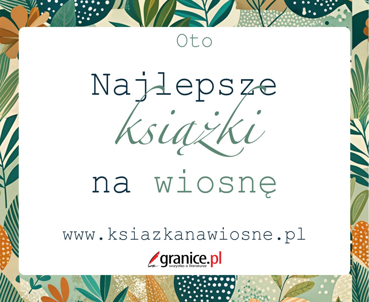 News Oto najlepsze książki na wiosnę 2025!