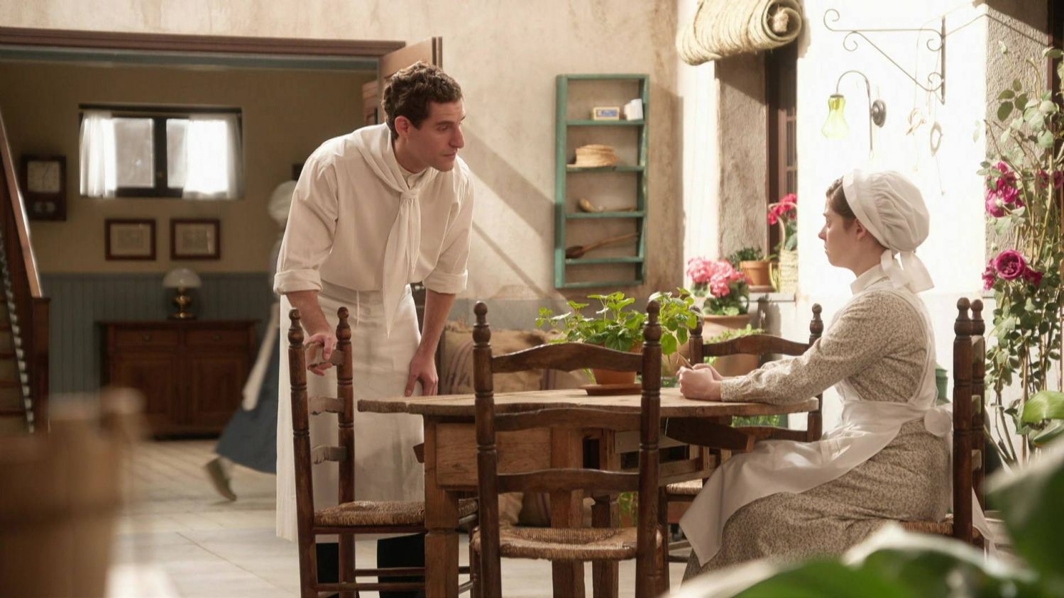 News La Promesa - pa�ac tajemnic - 76 odc. Maria dr�y na wie�� z frontu, a Jimena walczy o Manuela! Streszczenie 76 i 77 odc.