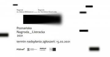 News Trwaj� zg�oszenia do kolejnej edycji Pozna�skiej Nagrody Literackiej