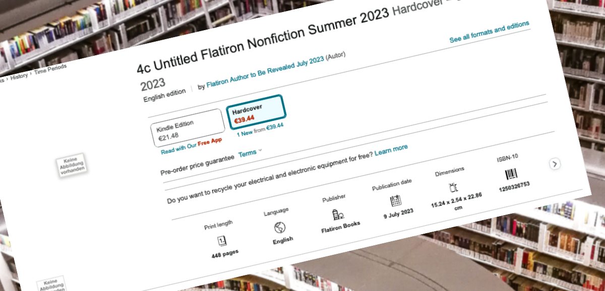 News Nie mia�a tytu�u ani autora, a sta�a si� bestsellerem. Tajemnicza ksi��ka hitem w nak�adzie miliona egzemplarzy