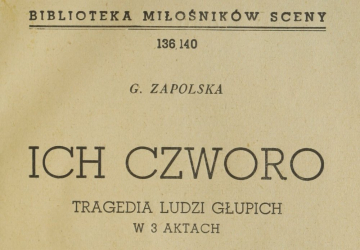 News „Teatr Telewizji: Ich czworo”, czyli sp�r w �wi�ta