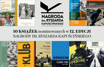 News Oto 10 ksi��ek, kt�re maj� szans� zdoby� Nagrod� im. Ryszarda Kapu�ci�skiego!