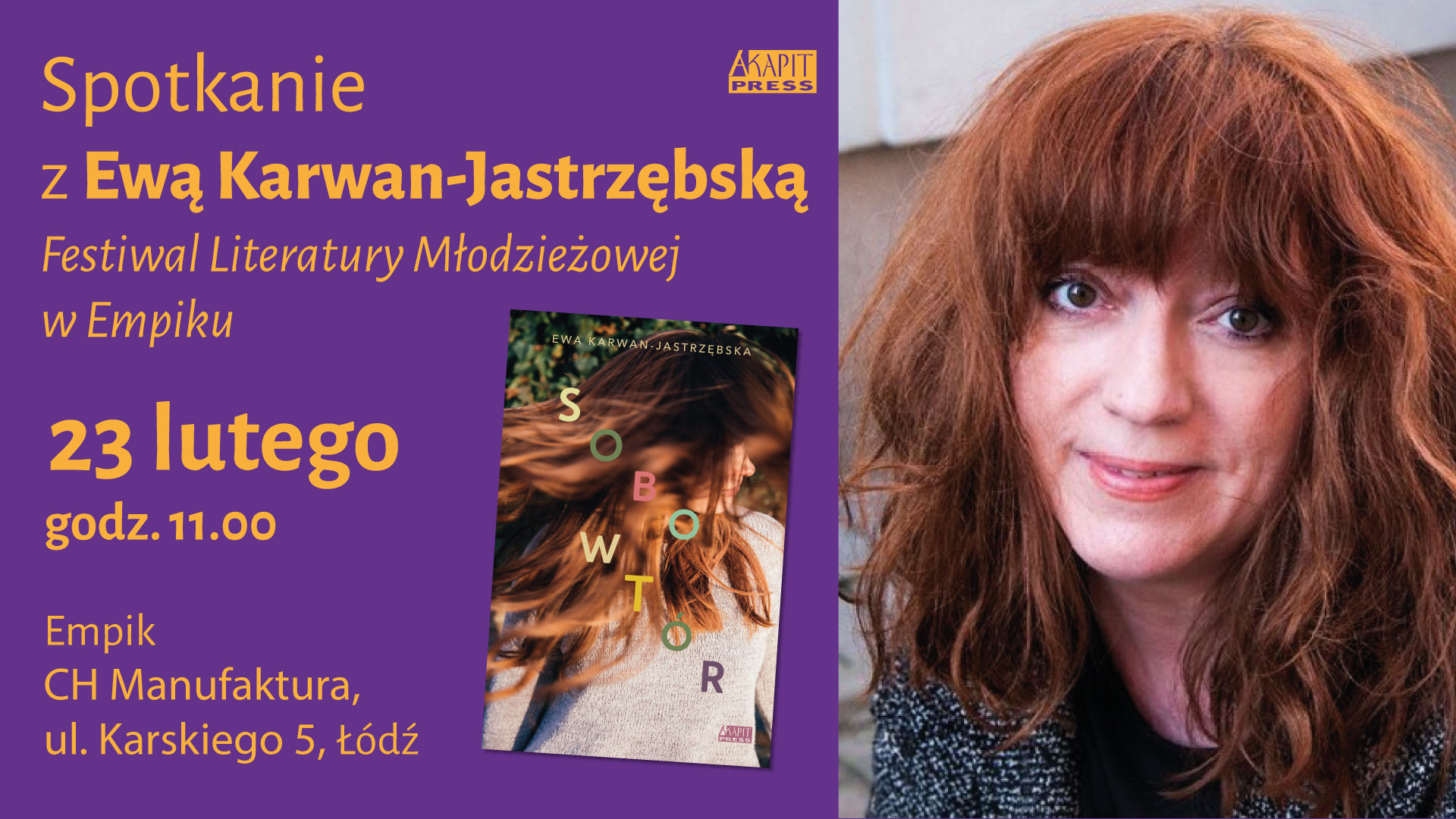 News 23.02: Ewa Karwan-Jastrz�bska w �odzi