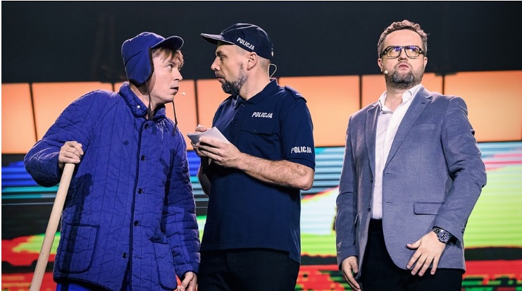 News Ryjek prezentuje - premiery Nowego Sk�adu, widowisko kabaretowe dzi� na kanale Polsat 