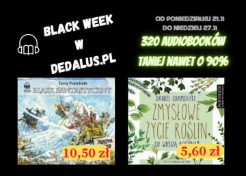 News 320 audiobook�w taniej nawet o 90%! Promocja w ksi�garni Dedalus.pl