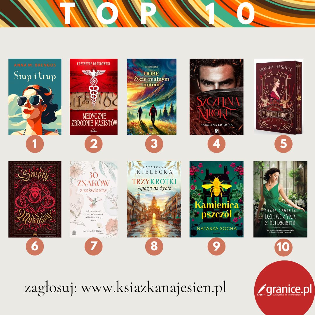 News Najlepsza ksika na jesie - oto czoowa dziesitka tytuw na finiszu gosowania!