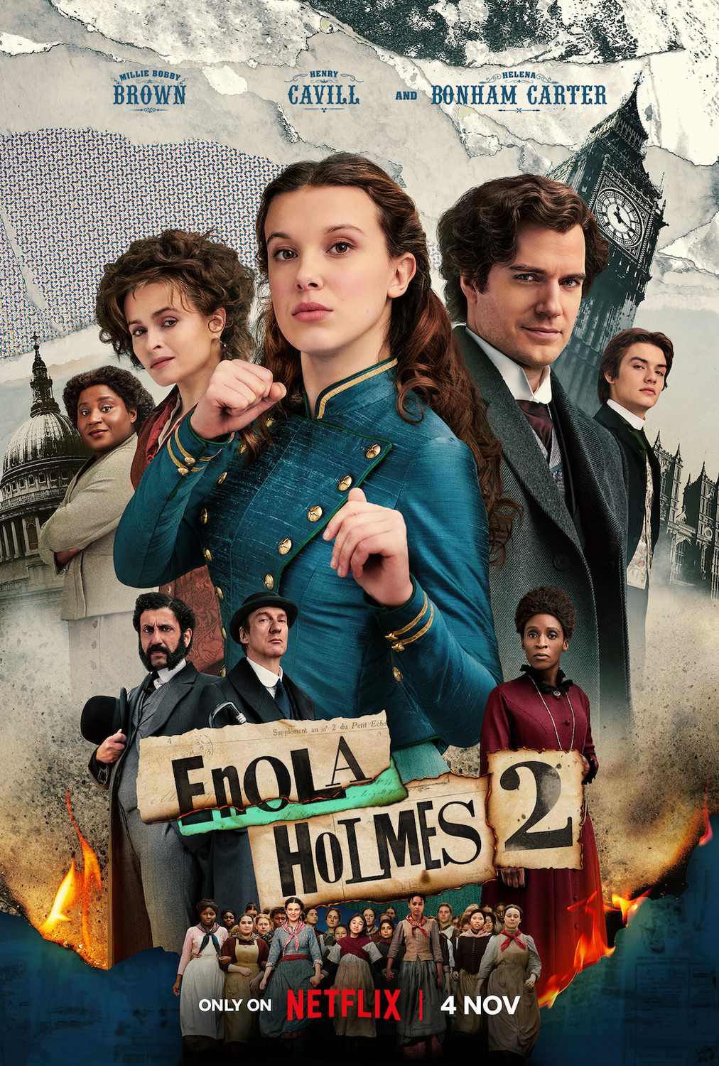 Plakat - Enola Holmes 2