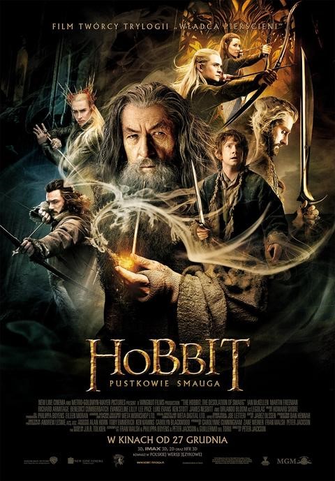 Okładka książki - Hobbit: Pustkowie Smauga
