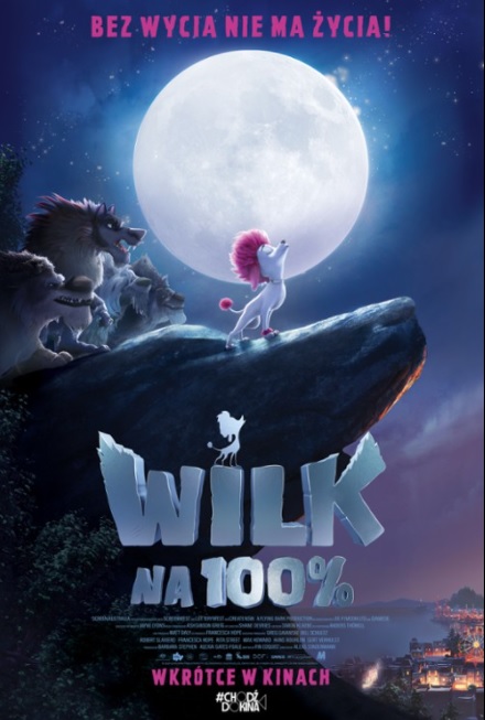 Plakat - Wilk na 100%
