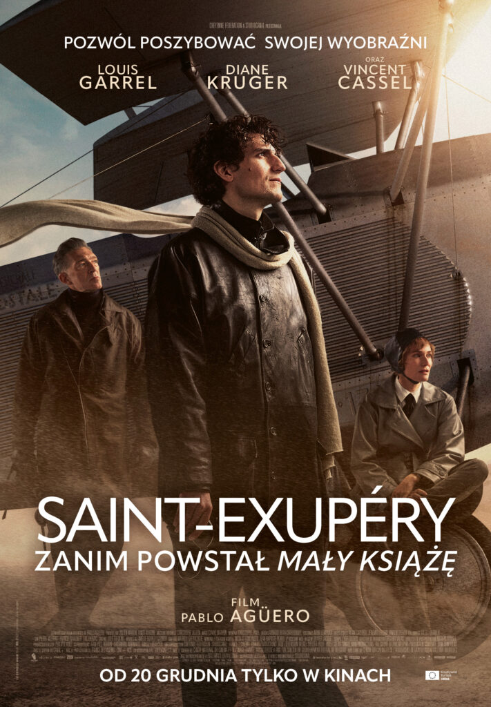 Plakat -  Saint-Exupéry. Zanim powstał Mały Książę