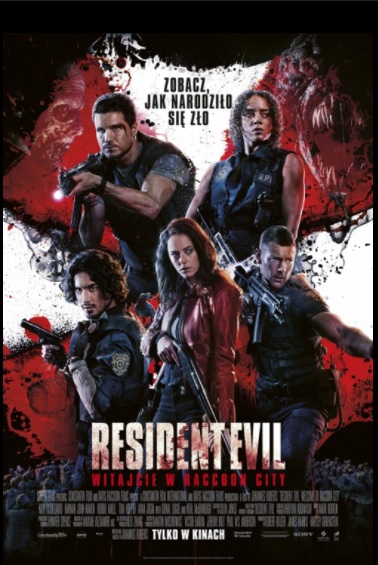 Plakat filmu - Resident Evil: Witajcie w Raccoon City