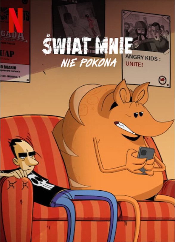 Plakat - Świat mnie nie pokona 