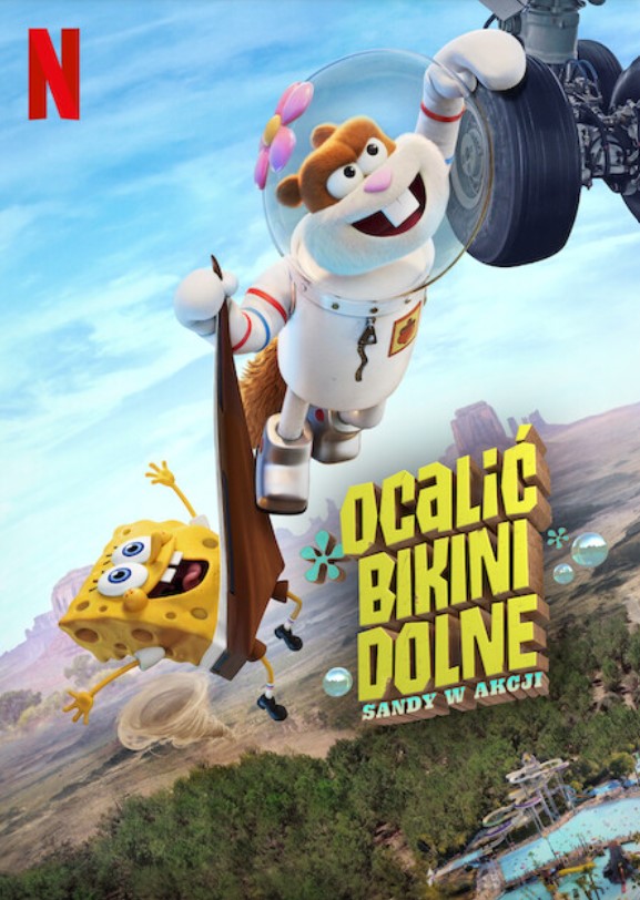 Plakat - Ocali Bikini Dolne: Sandy w akcji