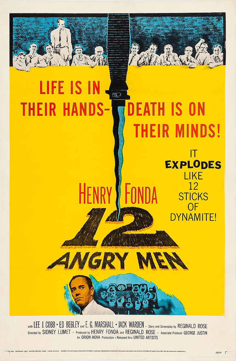Plakat - Dwunastu gniewnych ludzi