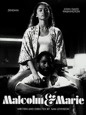Plakat - Malcolm i Marie 