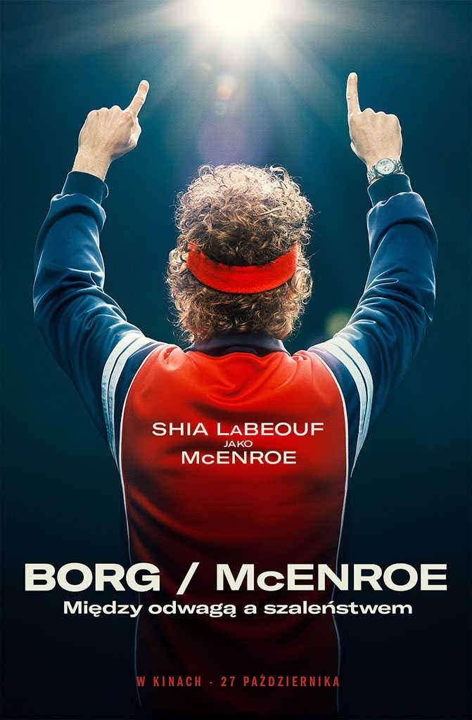 Plakat - Borg/McEnroe. Midzy odwag a szalestwem