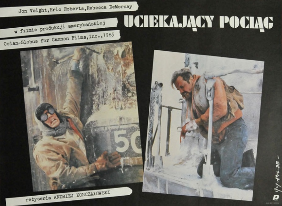 Plakat - Uciekajcy pocig
