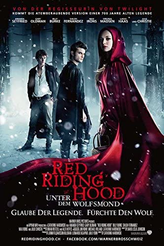 Plakat filmu - Dziewczyna w czerwonej pelerynie