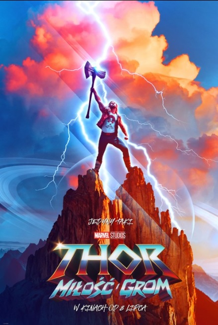 Plakat filmu - Thor: Miłość i grom