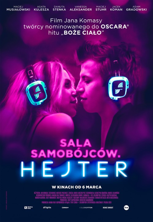 Plakat - Sala samobjcw. Hejter