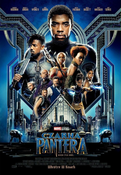 Plakat filmu - Czarna Pantera