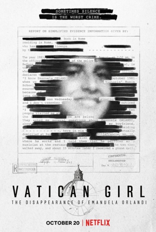 Plakat - Dziewczyna z Watykanu: Zaginicie Emanueli Orlandi