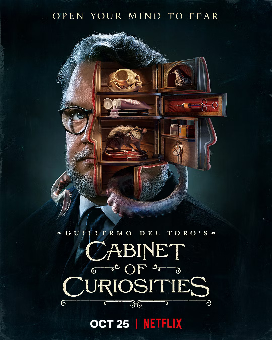 Plakat - Gabinet osobliwoci Guillermo del Toro