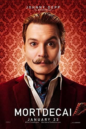 Plakat - Bezwstydny Mortdecai