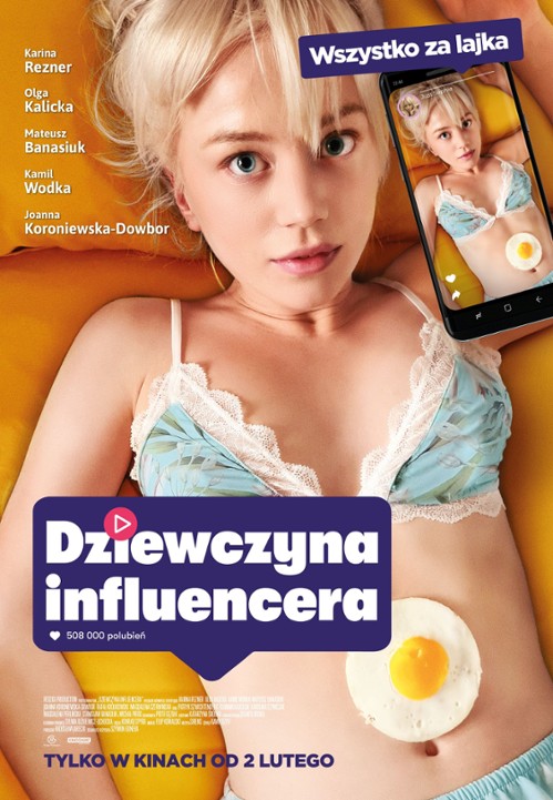 Plakat - Dziewczyna influencera