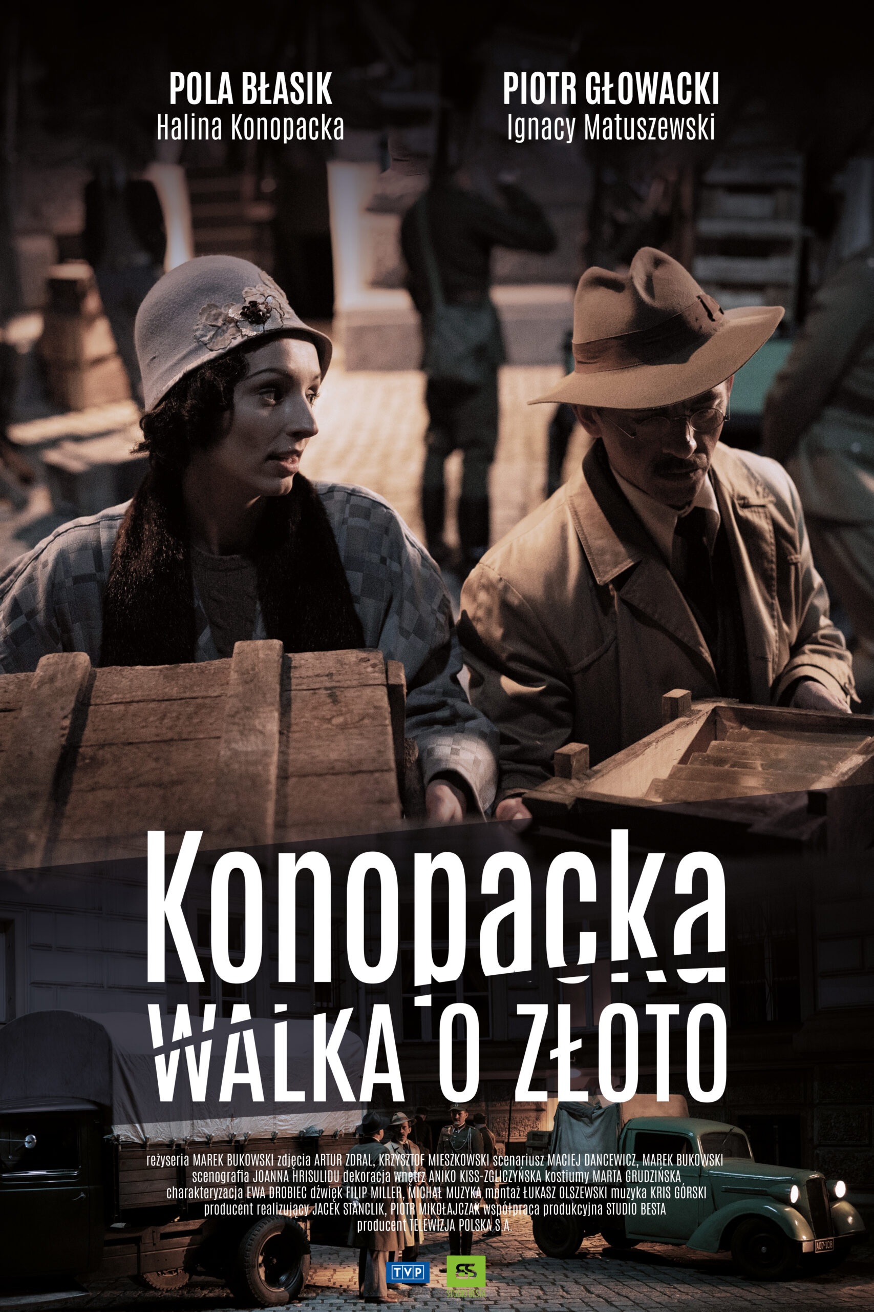 Plakat - Konopacka. Walka o zoto