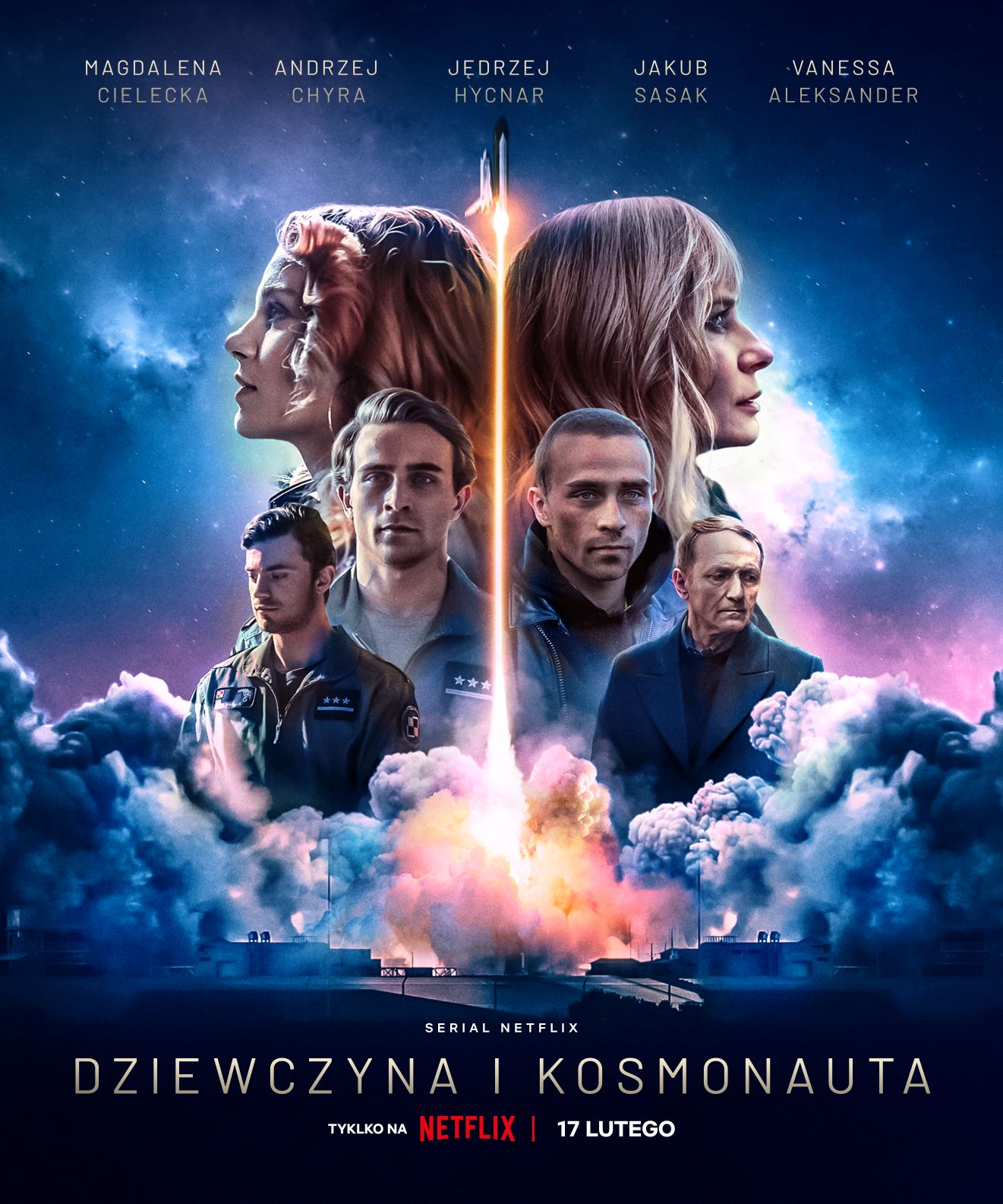 Plakat - Dziewczyna i kosmonauta