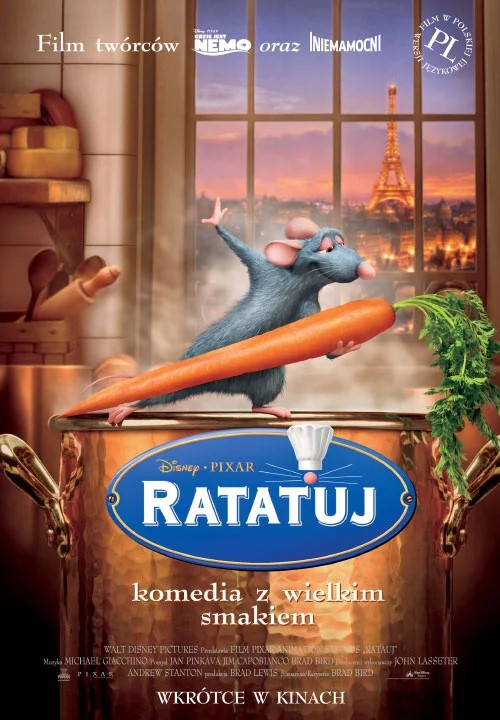 Plakat - Ratatuj