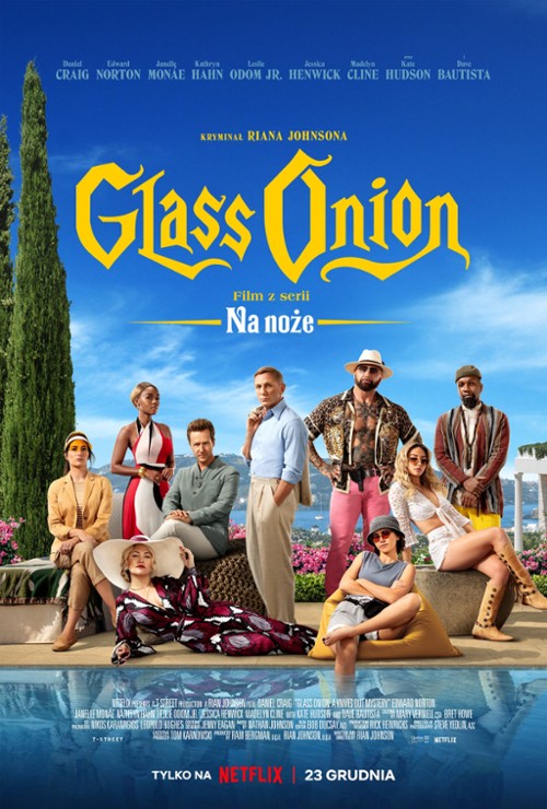 Plakat - Glass Onion: Film z serii „Na noe”