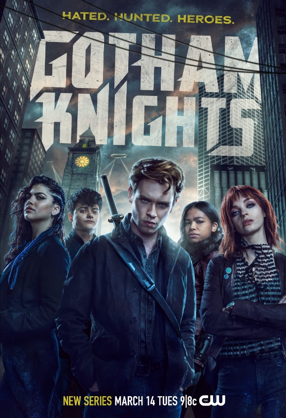 Plakat filmu - Rycerze Gotham