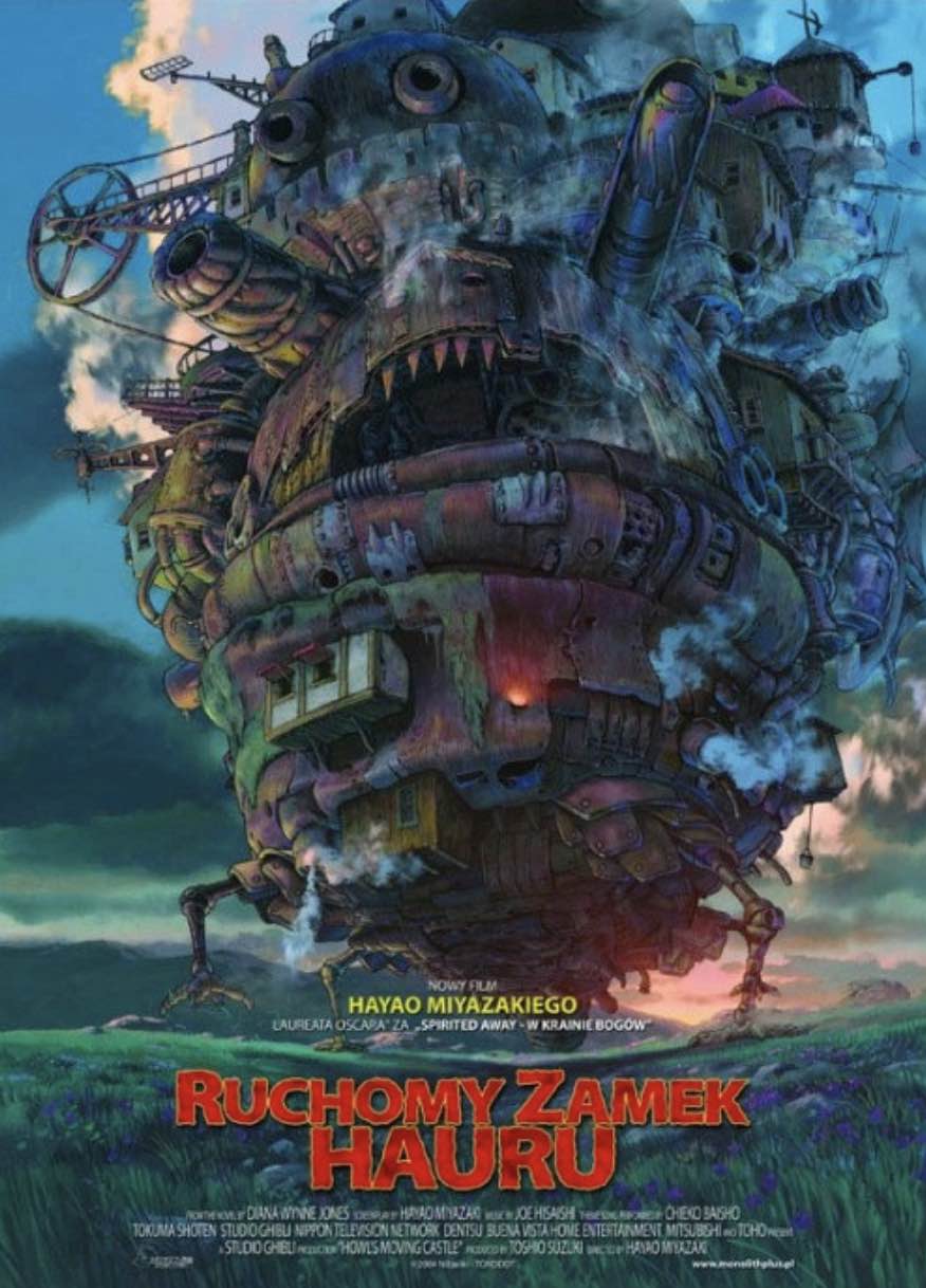 Plakat - Ruchomy zamek Hauru