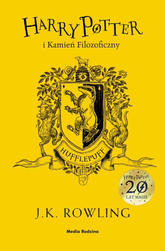 Harry Potter i kamień filozoficzny (Hufflepuff) - J.K. Rowling (Robert