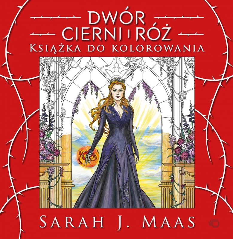 Dwór Cierni I Róż Po Angielsku Dwór cierni i róż. Książka do kolorowania (6044285) - Sarah J. Maas