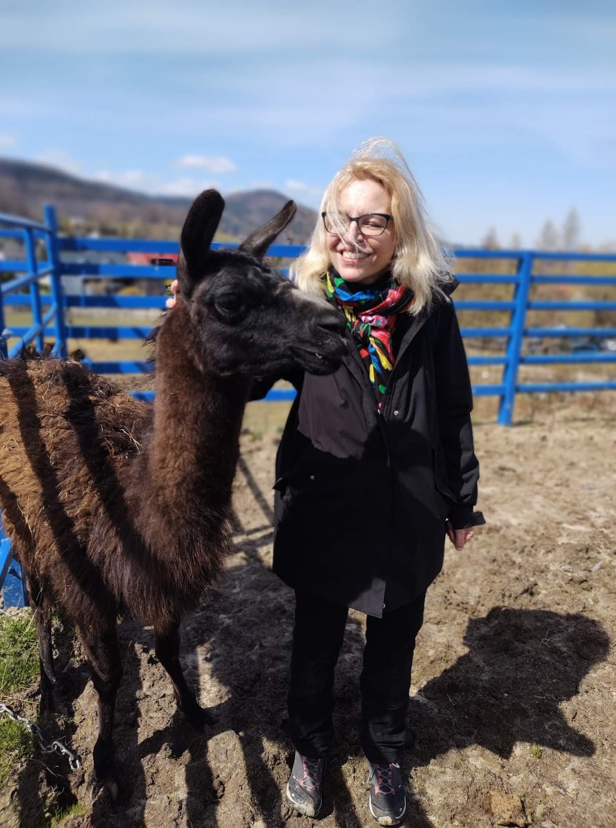 Okadka publicystyki - Szukajc wolnoci. Wywiad z Joann Jagieo