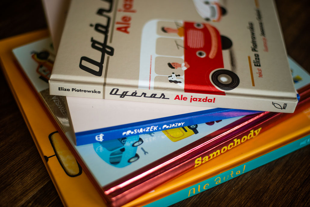 Okadka publicystyki - 5 ksiek dla maych mionikw samochodw