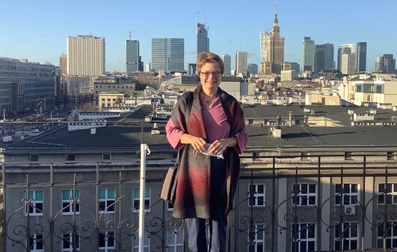 Okadka publicystyki - Modzi ludzie nie wyobraaj sobie wiata bez wsplnej Europy. Wywiad z Annemarie Franke