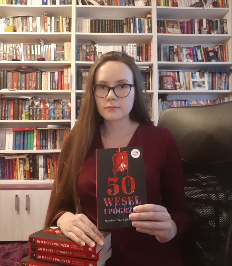 Okadka publicystyki - – Nie wierz, e jest jeden przepis na dobry krymina. Wywiad z Magdalen Kubasiewicz