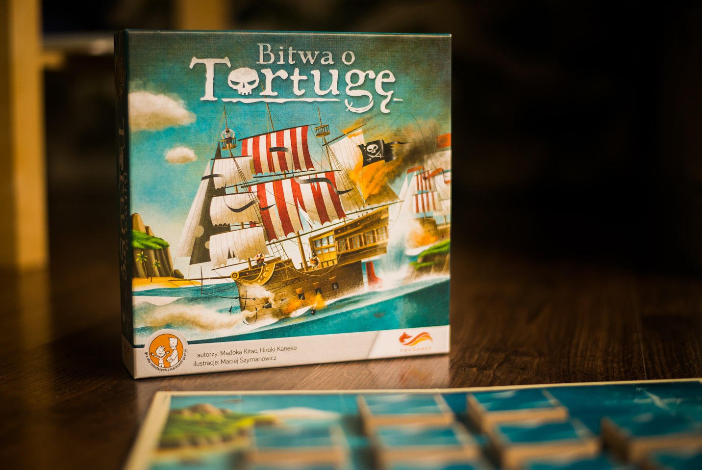 Okadka publicystyki - Gra w okrty inaczej. Recenzja gry planszowej „Bitwa o Tortug