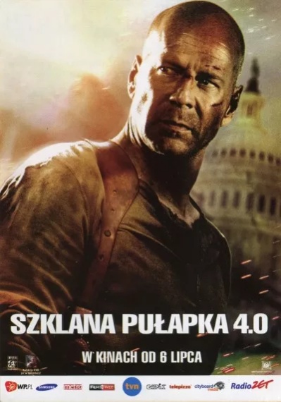 Okadka publicystyki - Niezniszczalny Bruce Willis w filmie 