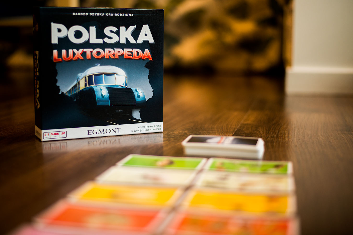 Okadka publicystyki - Recenzja gry karcianej „Polska Luxtorpeda
