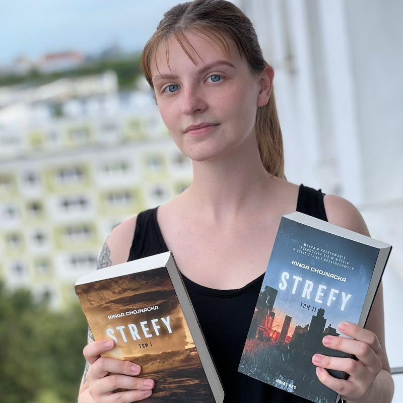 Okadka publicystyki - Bez sprzymierzecw nie da si przetrwa. Wywiad z King Chojnack