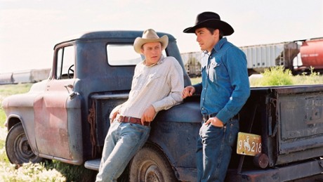 Okadka publicystyki - Tajemnica Brokeback Mountain. Historia miosna dwch zakochanych kowbojw