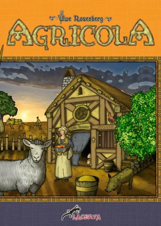 Okadka publicystyki - Chopem by. Recenzja gry „Agricola