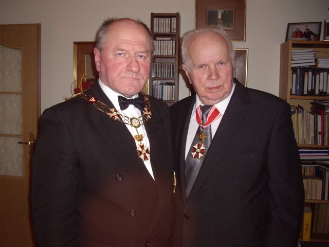 Okadka publicystyki - Sowo o kawalerach Orderu witego  Stanisawa