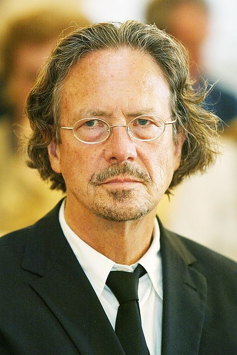 Okładka publicystyki - Peter Handke. Gniew, zagubienie, Milosevic